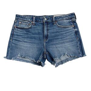 Rag & Bone New York Women's Size 29 Blue Distressed Low Rise Jeans Denim Shorts